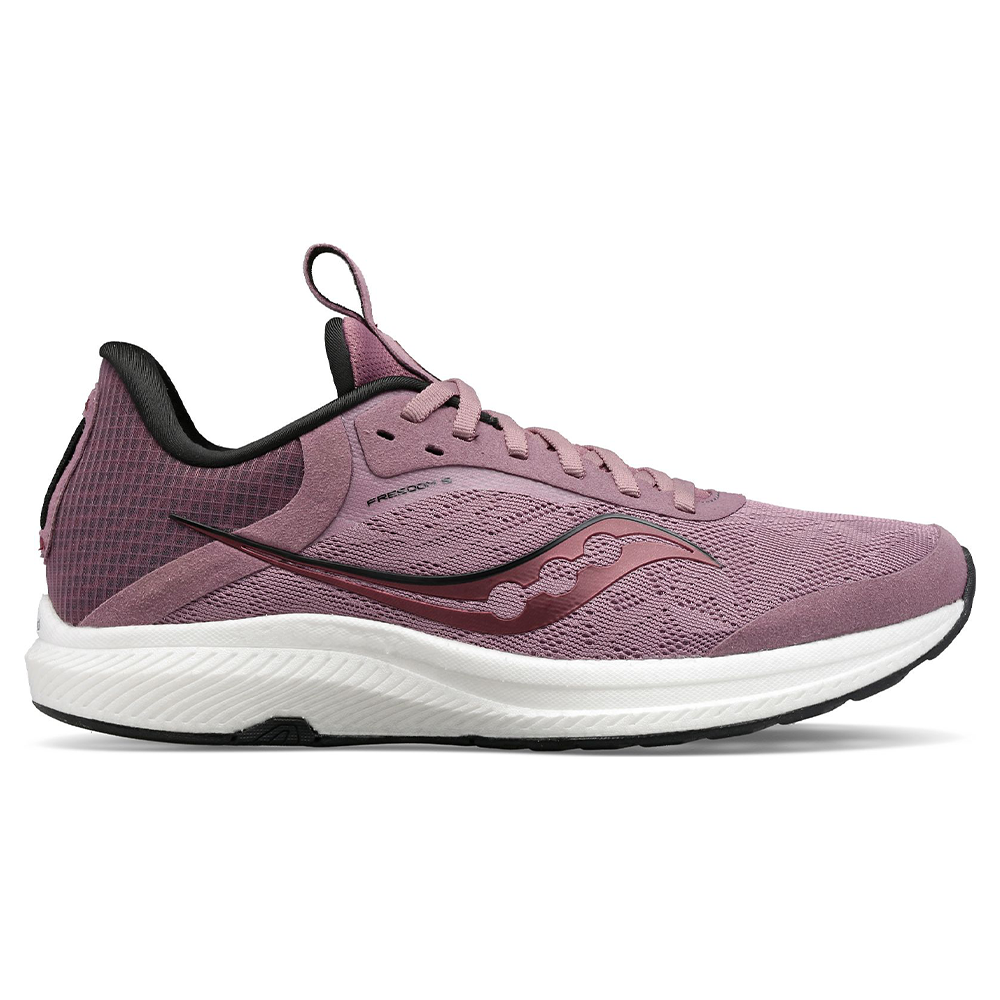 Women's Saucony Freedom 5, Haze/Black, 8.5 B Medium
