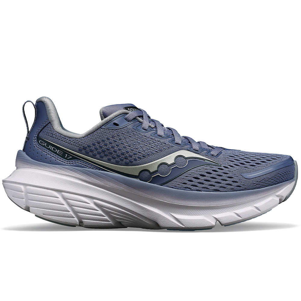 Women's Saucony Guide 17, Iris, 7.5 B Medium
