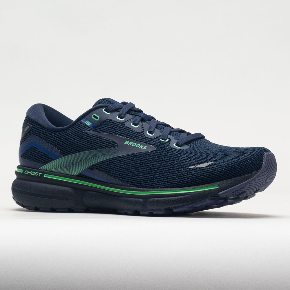 Brooks Ghost 15 Men's Crown Blue/Black/Green