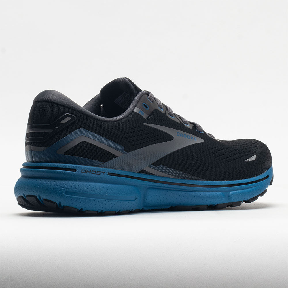 Brooks Ghost 15 Men's Black/Blackeded Pearl/Blue