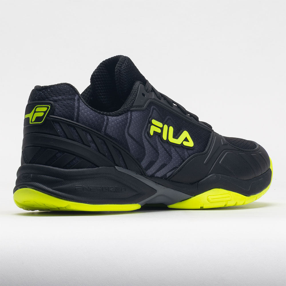 Fila Volley Zone Men's Black/Castlerock/Safety Yellow