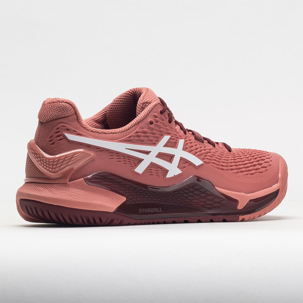 ASICS GEL-Resolution 9 Women's Light Garnet/White