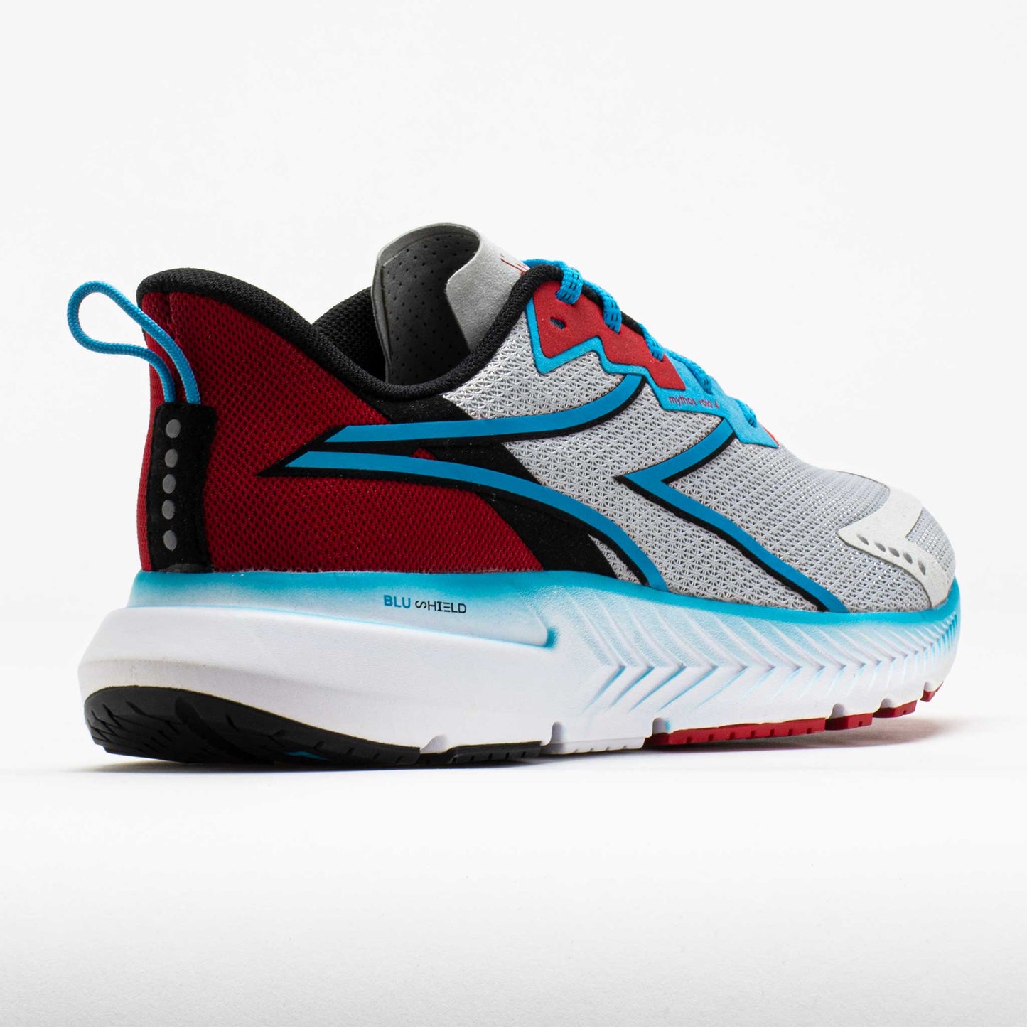 Diadora Mythos Blushield Volo 4 Men's Silver DD/Blue Danube/Salsa