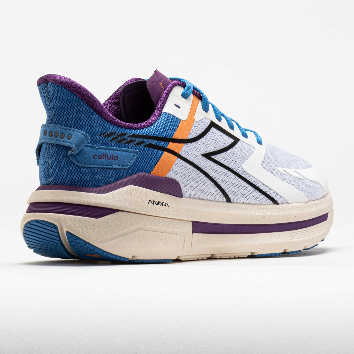 Diadora Cellula Men's White/Pacific Coast/Sunset Purple
