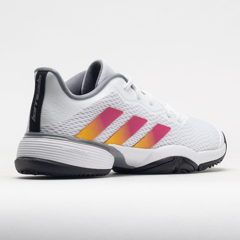 adidas Barricade Junior White/Solar Gold/Lucid Fuchsia