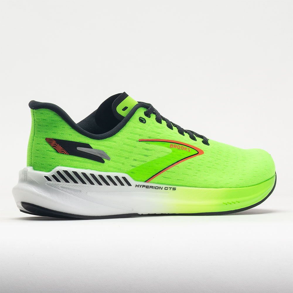 Brooks Hyperion GTS Men's Green Gecko/Red Orange/White