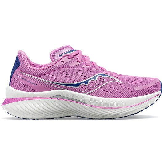 Women's Saucony Endorphin Speed 3, Grape/Indigo, 8.5 B Medium