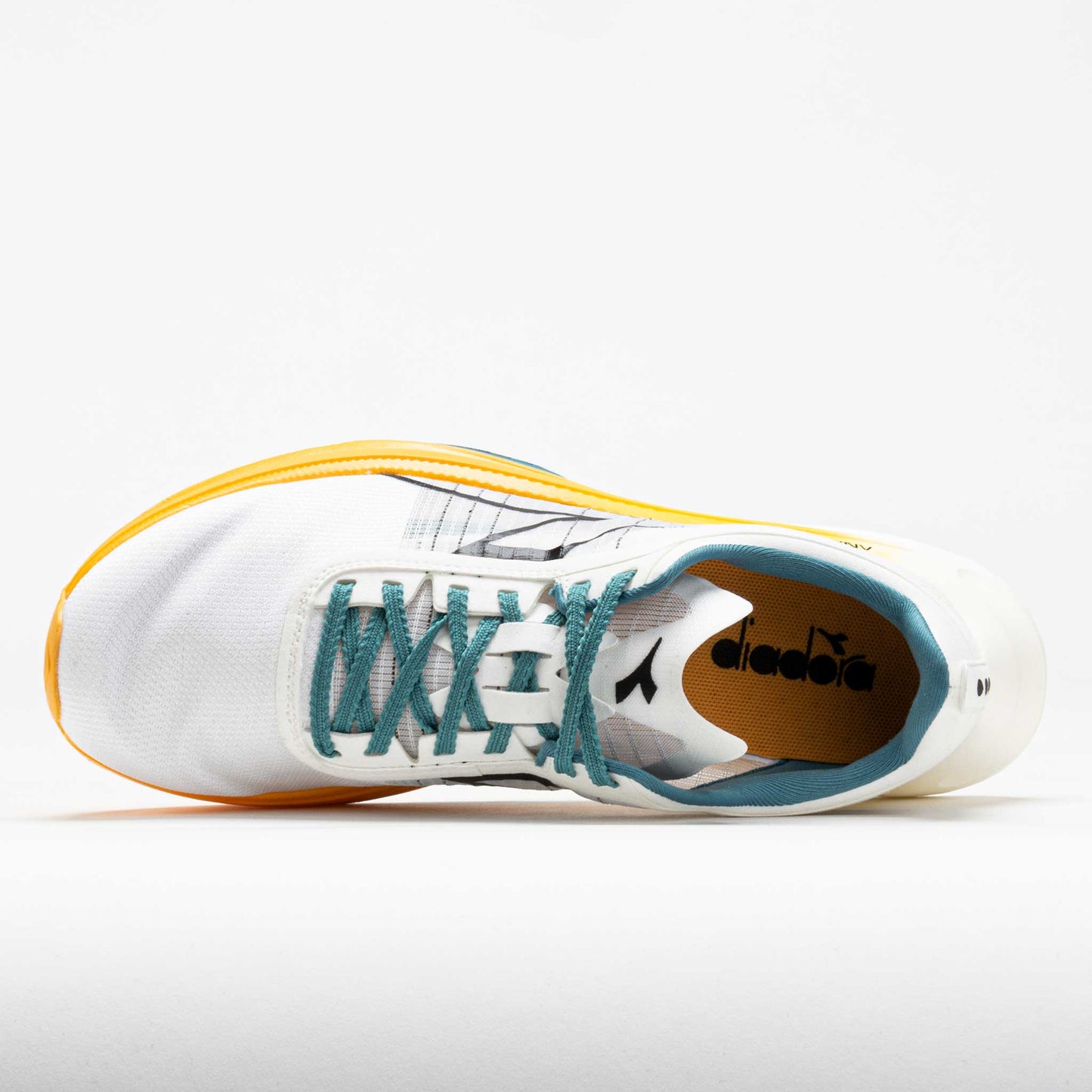 Diadora Gara Carbon Unisex  White/Black/Kumquat