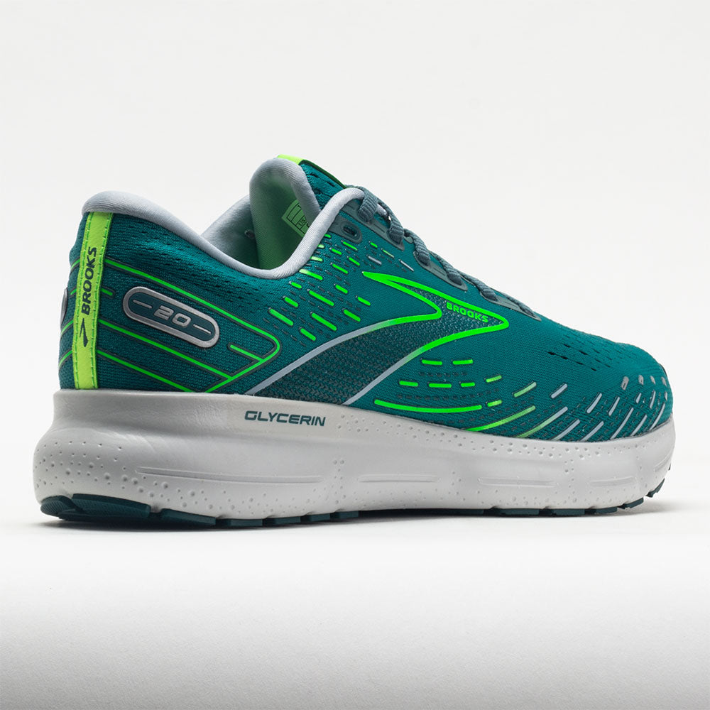 Brooks Glycerin 20 Men's  Kayaking/Heron/Green Gecko