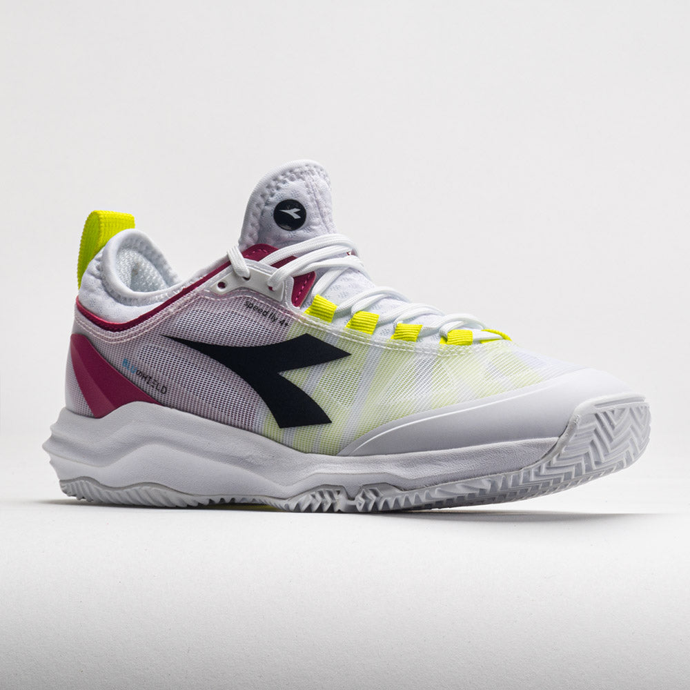Diadora Speed Blushield Fly 4+ Clay Women's  White/Black/Vivacious
